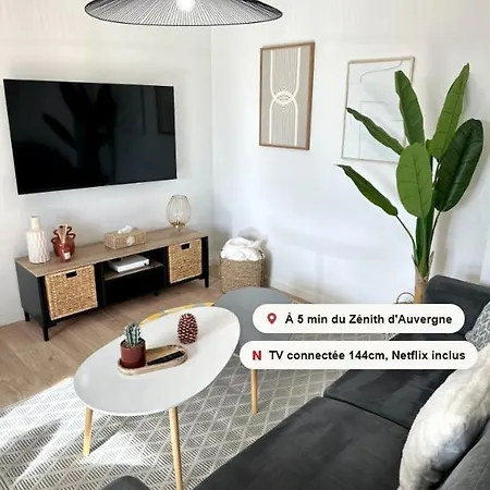Le Cosy, 5 Minutes Du Zenith De D'auvergne Cournon-d'Auvergne